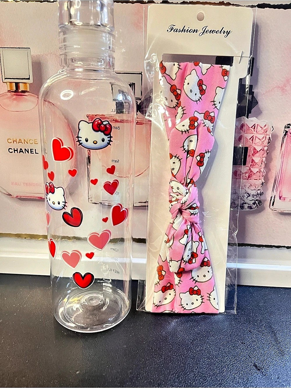 Hello Kitty Pink Hair Accessory Set NWT